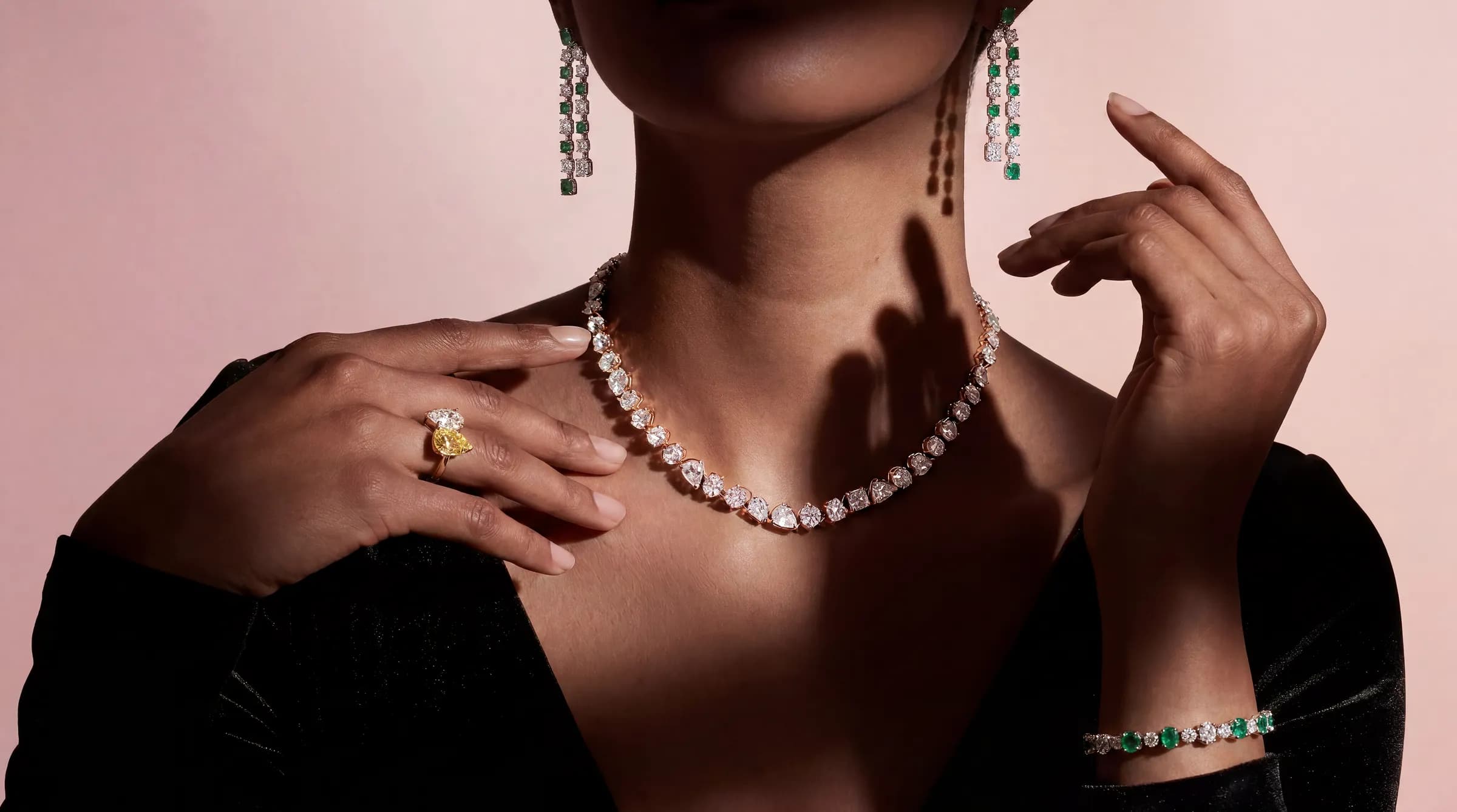 Luce Di Heyam LUMINARA collection hero — diamond jewelry